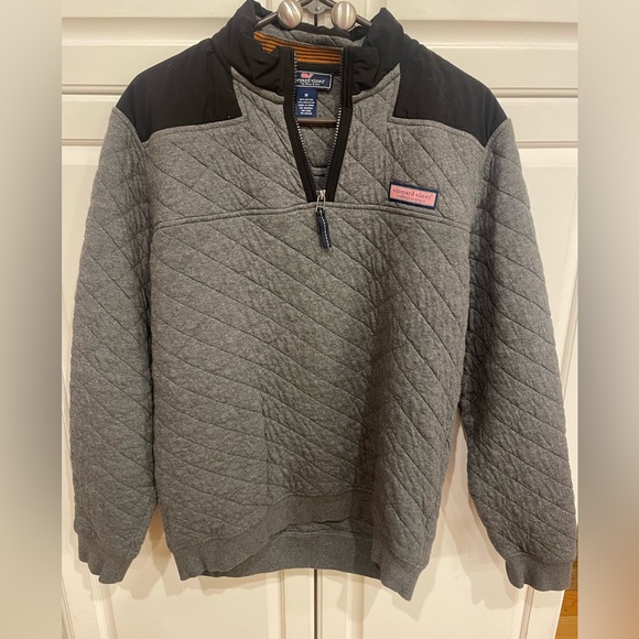 Vineyard Vines like new quilted men’s quarter zip size M - Picture 1 of 4